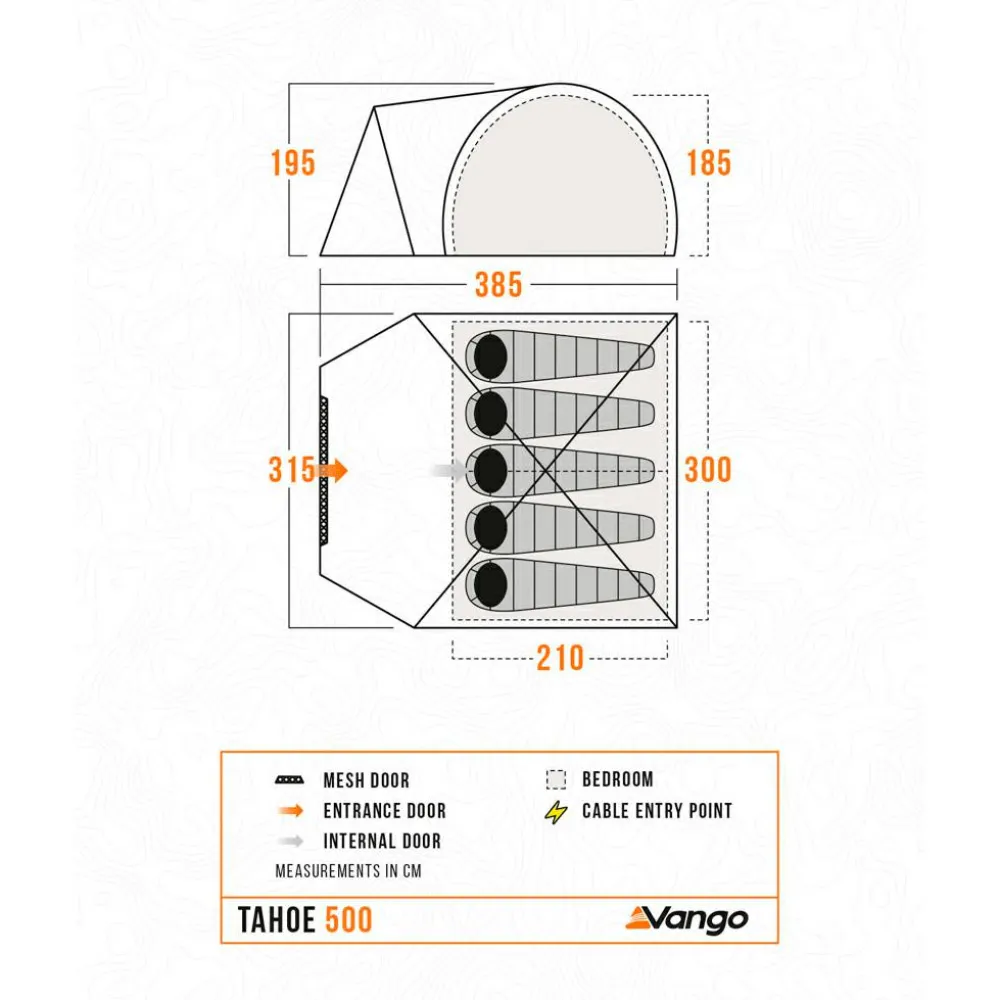 - Tahoe 500 - 5-6 Personen Zelt < Vango Outlet