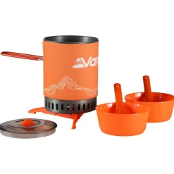 Vango Outdoor-Küche|Campingkocher-- Ultralight Heat Exchanger Cook Kit - Gaskocher Grey