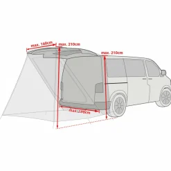 Vaude - Drive Van Trunk - Busvorzelt