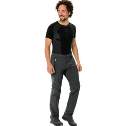 - Farley Stretch T-Zip Pants III - Zip-Off-Hose < Vaude