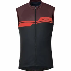 Vaude Fahrradbekleidung|Radtrikots-- Posta Full Zip Tricot Sleeveless - Rad Singlet Dark Oak