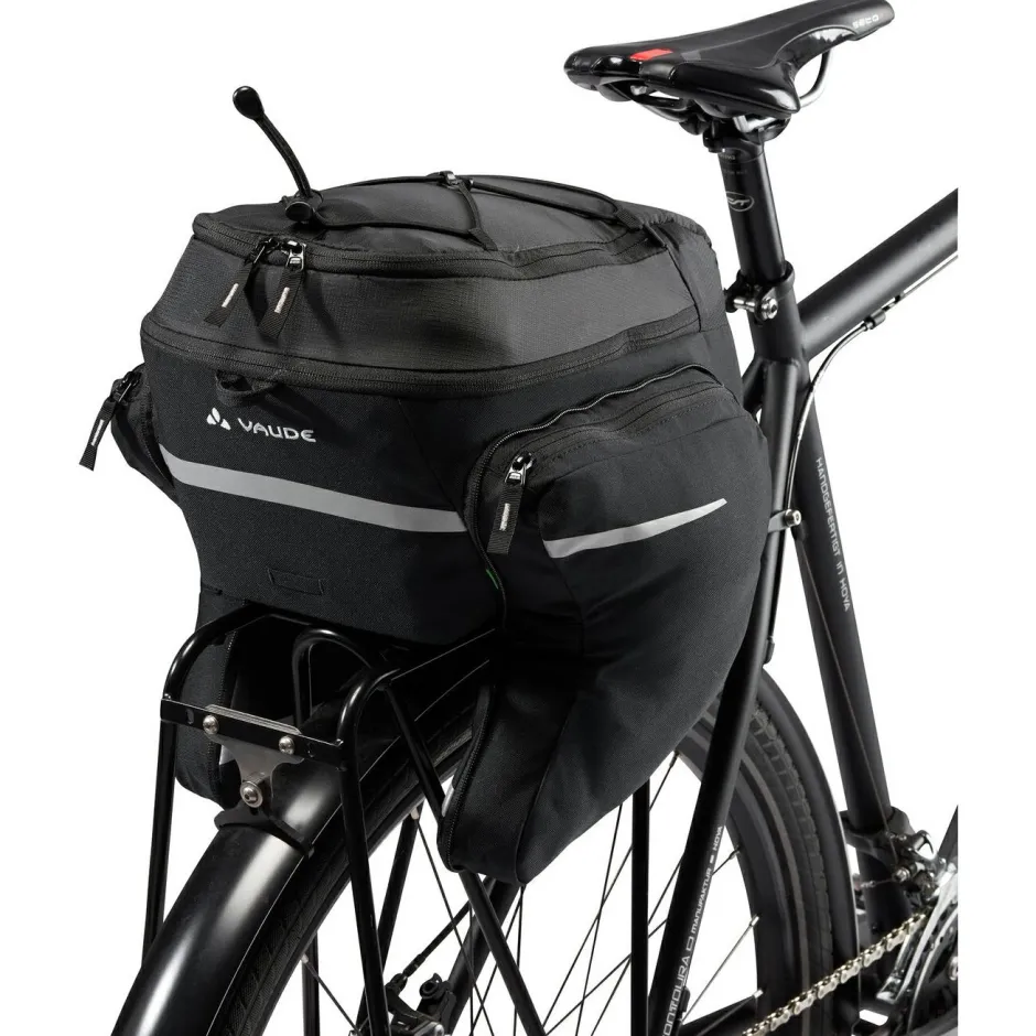 Vaude Taschen|Taschen-- Silkroad Plus (i-Rack) - Gepäckträgertasche Black