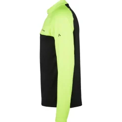 Vaude - Virt Qzip L/S Shirt II - Longsleeve Neon Yellow / Black Sale