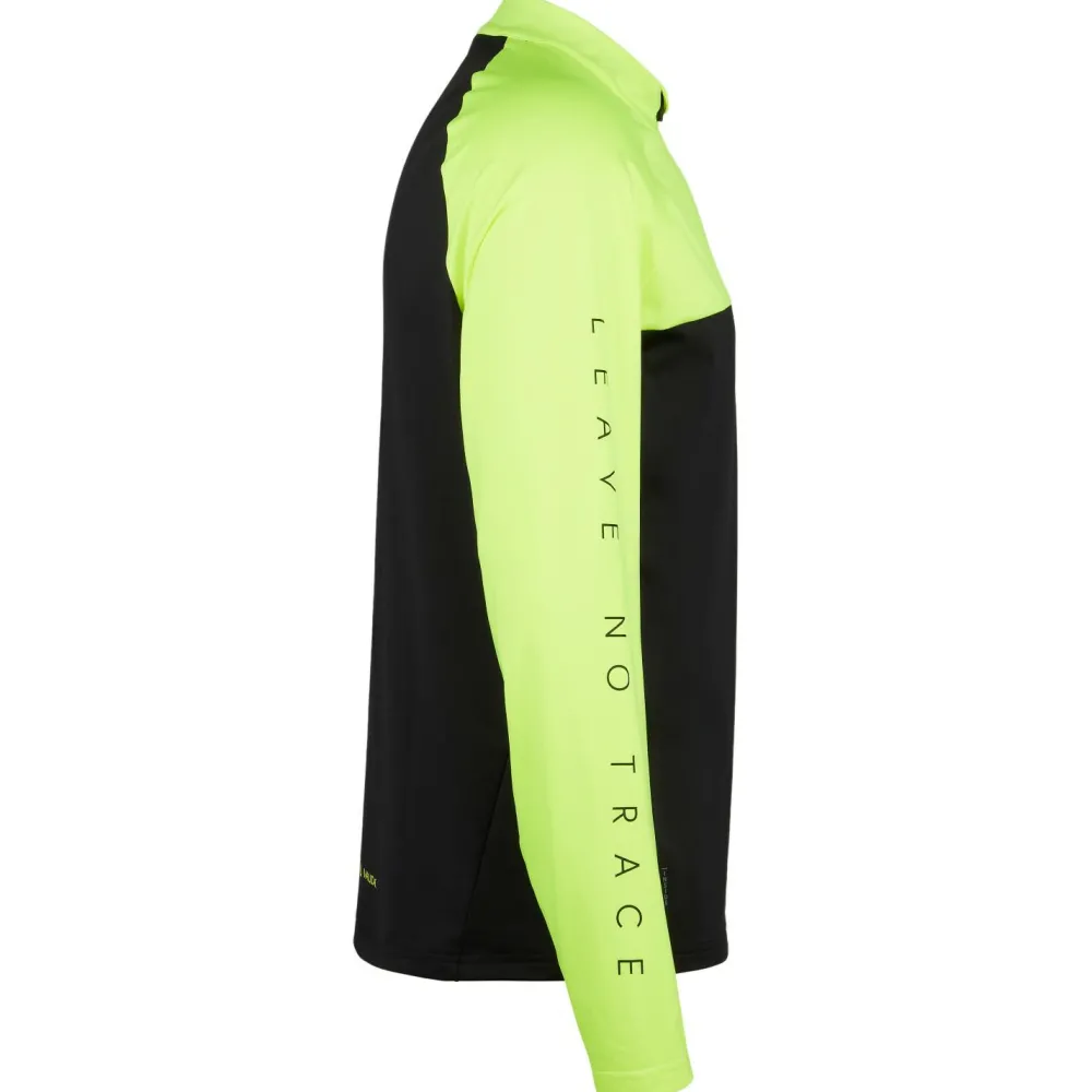 Vaude - Virt Qzip L/S Shirt II - Longsleeve Neon Yellow / Black Sale