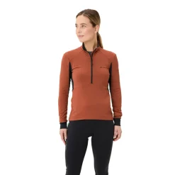 Vaude - Women's Kuro Halfzip L/S Tricot - Radtrikot Sale