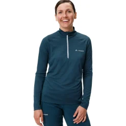 Vaude Unterwäsche|Shirts, Hemden & Longsleeves-- Women's Larice Light Shirt II - Funktionsshirt Dark Sea