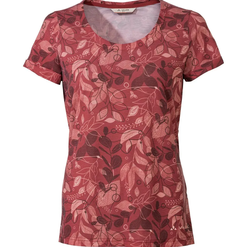 Vaude - Women's Skomer AOP - Funktionsshirt Dark Cherry Discount