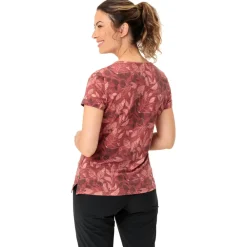 Vaude - Women's Skomer AOP - Funktionsshirt Dark Cherry Discount