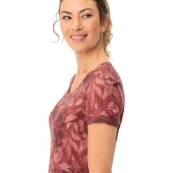 Vaude - Women's Skomer AOP - Funktionsshirt Dark Cherry Discount