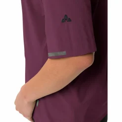 Vaude Radtrikots|Shirts, Hemden & Longsleeves-- Women's Yaras Shirt - T-Shirt Cassis