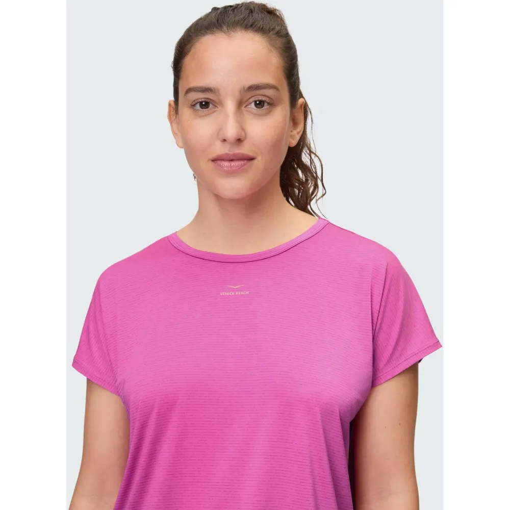 Venice Beach - Women's VB Kaylee Drytivity - Funktionsshirt Achat Pink Outlet
