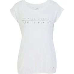 Venice Beach Fitnessbekleidung|T-Shirts-- Women's Wonder T-Shirt - Funktionsshirt Cloud White