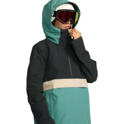Volcom - Women's Harlan Pullover - Skijacke Spruce Green Clearance