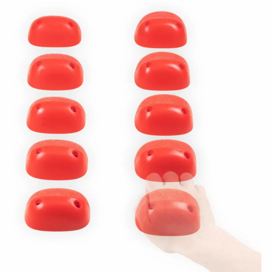 Wataaah Klettergriffe-- Dojo 3 - Klettergriffe Red