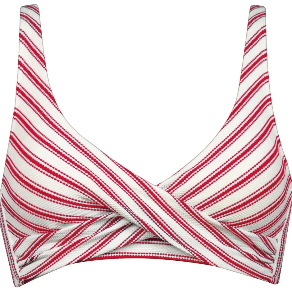 Watercult Bademode-- Women's Seaside Splash Cross-Over Bikini Top - Bikini-Top