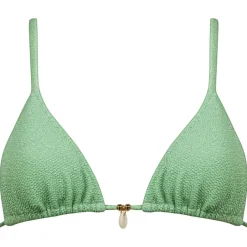 Watercult Bademode-- Women's Swimsparkle Triangle Bikini Top - Bikini-Top Sage Shimmer