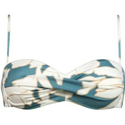 Watercult - Women's Floral Abstract Bikini Top - Bikini-Top Puffy Sky Best