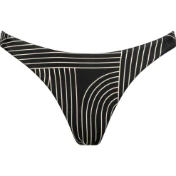 Watercult - Women's Line Set Bikini Bottoms No. 689 - Bikini-Bottom Black / Tofu Outlet