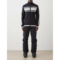 We Norwegians - Rocky FullZip - Merinojacke Navy Blue Hot