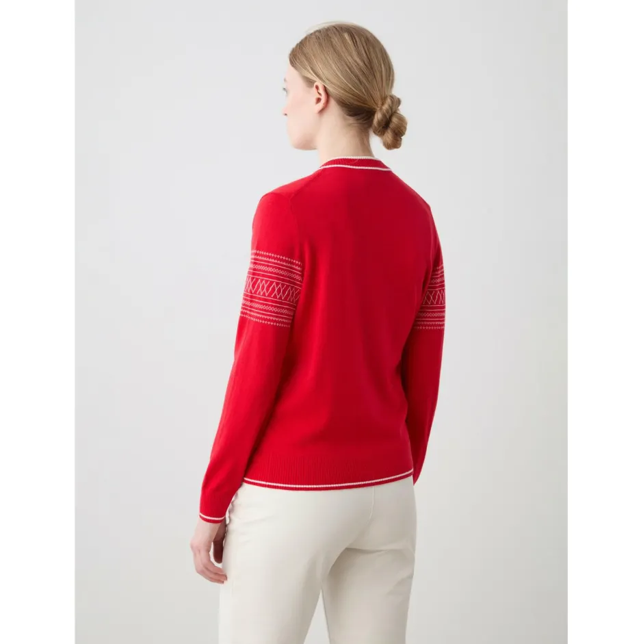 We Norwegians - Woen' ignature V-Neck - erinopuover