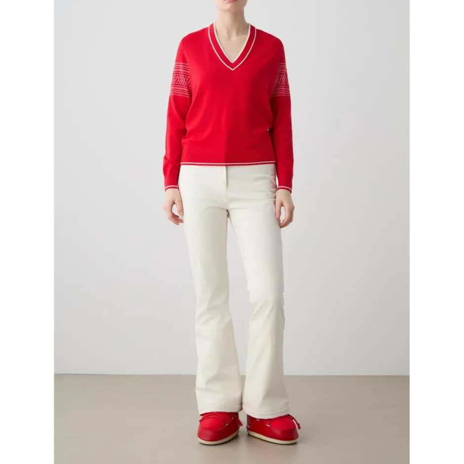 We Norwegians - Woen' ignature V-Neck - erinopuover