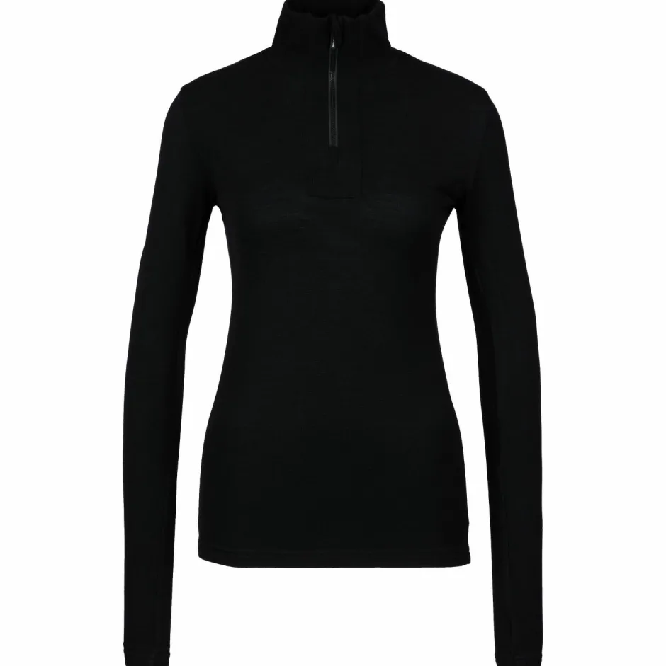 We Norwegians Skibekleidung|Merinounterwäsche-- Women's Tryvann Colblock Zipup - Merinounterwäsche