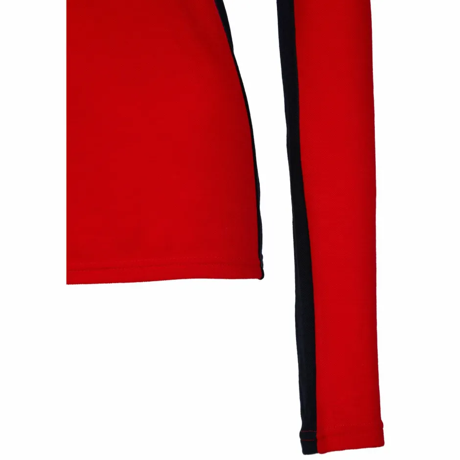 We Norwegians Skibekleidung|Merinounterwäsche-- Women's Tryvann Colblock Zipup - Merinounterwäsche