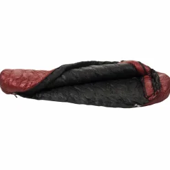 Western Mountaineering Trekkingausrüstung|Daunenschlafsäcke-- AlpinLite - Daunenschlafsack Cranberry / Black