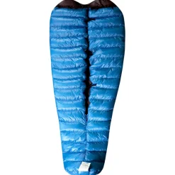 Western Mountaineering - NanoLite - Daunenschlafsack Sky Blue / Black