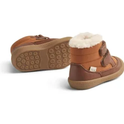 - Kid's Lauflern-Stiefel Daxi Wolle Tex - Winterschuhe < WHEAT Clearance