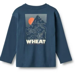 - Kid's L/S Print Dixie - Longsleeve < WHEAT Best