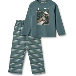 WHEAT - Kid's Matheo - Schlafanzug Stormy Weather Discount