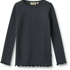 - Kid's Rib T-Shirt L/S Ida - Longsleeve < WHEAT New