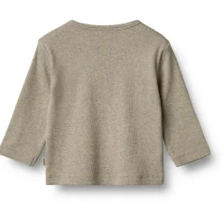 WHEAT - Kid's Rib T-Shirt L/S Milo - Longsleeve Discount
