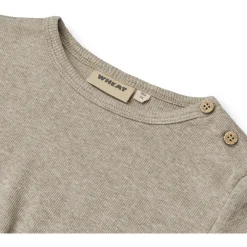 WHEAT - Kid's Rib T-Shirt L/S Milo - Longsleeve Discount
