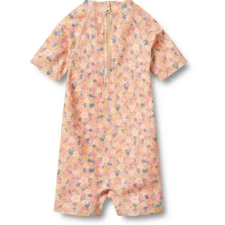 WHEAT - Kid's Swimsuit S/S Cas - Lycra
