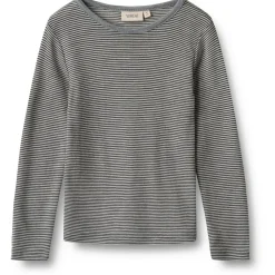 WHEAT Merinounterwäsche|Skiunterwäsche-- Kid's Wool T-Shirt L/S Alfie - Merinounterwäsche