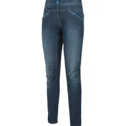 Wild Country Kletterbekleidung|Hosen-- Women's Session Denim - Kletterhose Light Blue Jeans