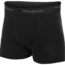 Woolpower Trekkingbekleidung|Wanderbekleidung-- Boxer - Merinounterwäsche Black