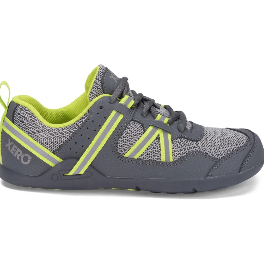 Xero Shoes - Kid's Prio - Barfußschuhe Gray / Lime Clearance