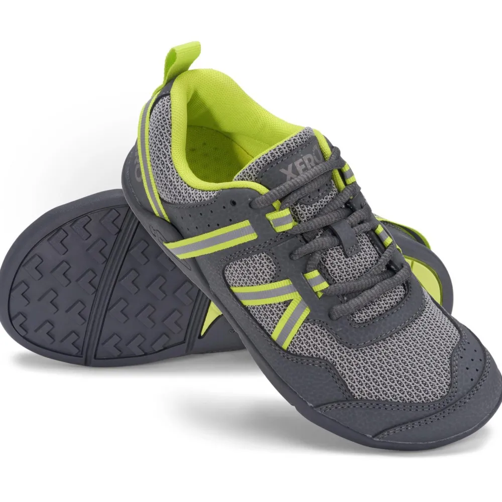 Xero Shoes - Kid's Prio - Barfußschuhe Gray / Lime Clearance