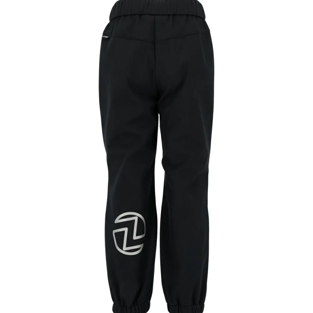 ZIG ZAG - Kid's Ludo Softshell Pants W-Pro 8000 - Softshellhose Black Online
