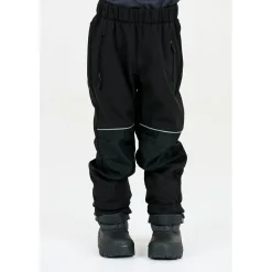 ZIG ZAG - Kid's Ludo Softshell Pants W-Pro 8000 - Softshellhose Black Online