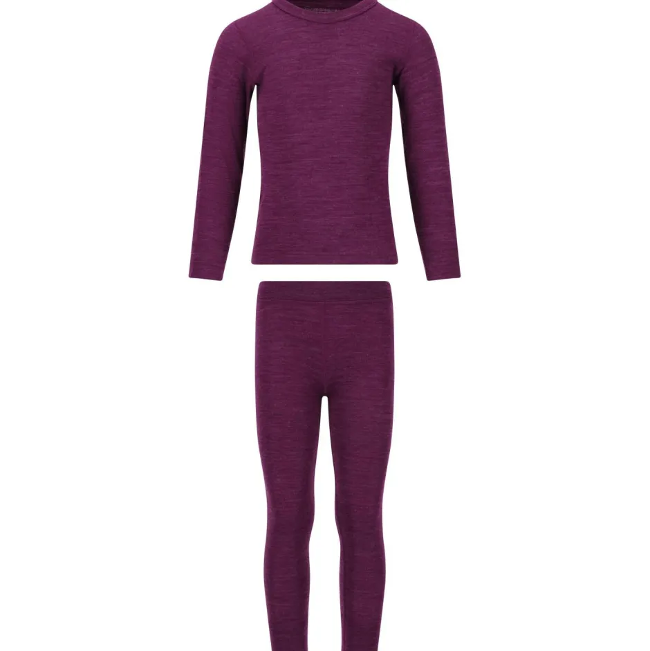 Kinder ZIG ZAG - Kid's Terry Merino Wool Ski Underwear - Merinounterwäsche