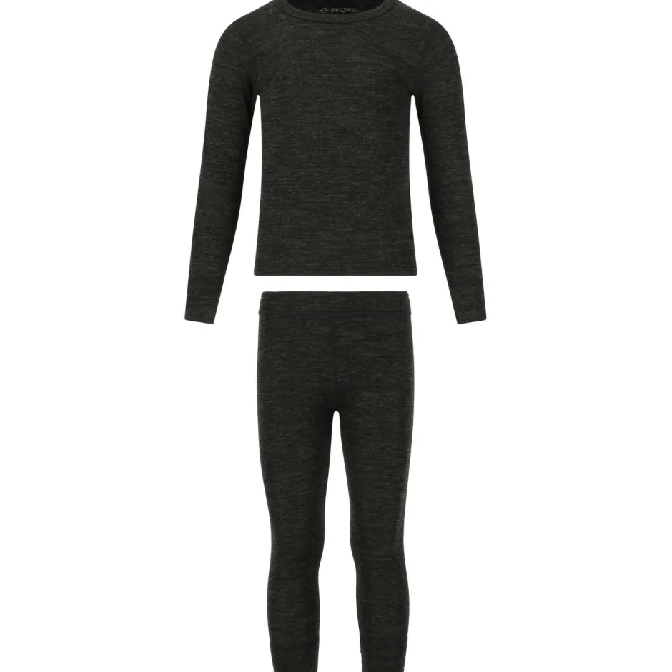 Kinder ZIG ZAG - Kid's Terry Merino Wool Ski Underwear - Merinounterwäsche