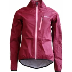 Zimtstern Fahrradbekleidung|Fahrradjacken-- Women's Boltz Packable Rain Jacket - Regenjacke Windsor Wine