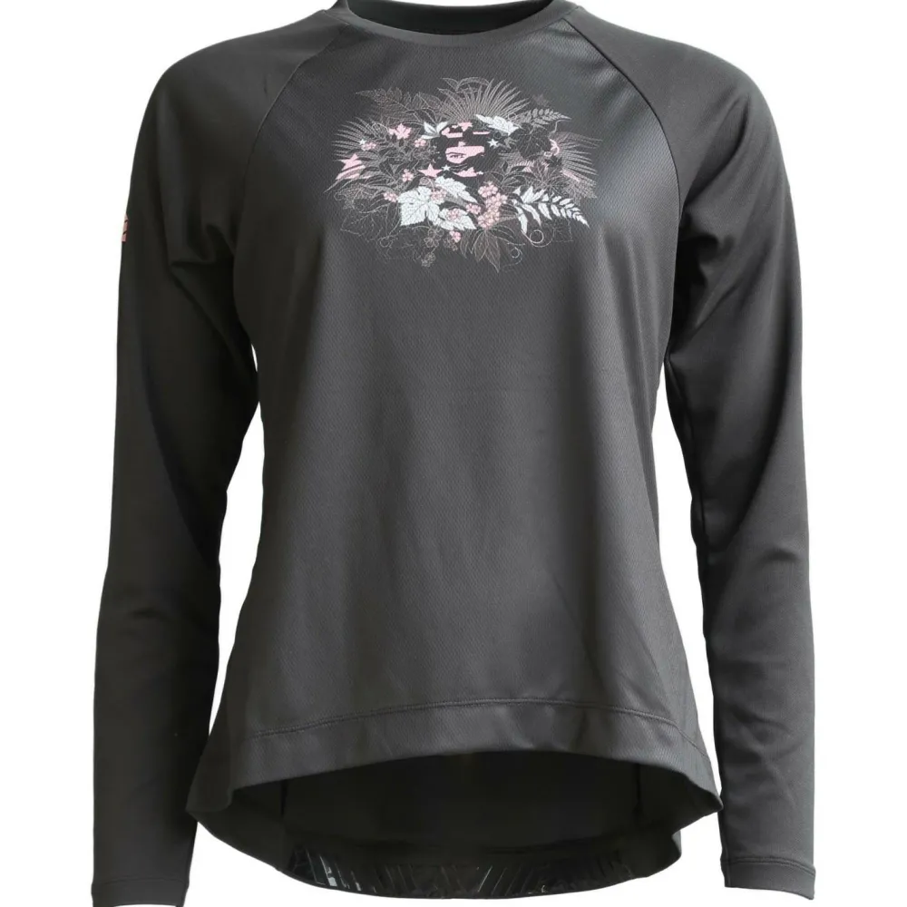 Zimtstern - Women's Braapz Shirt Print L/S - Radtrikot Pirate Black Online