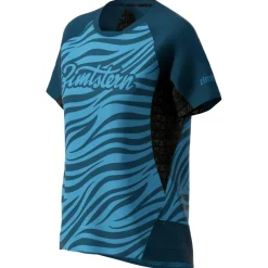 Zimtstern - Women's Techzonez Shirt S/S - Radtrikot Blush / Pirate Black New