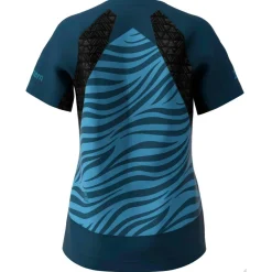 Zimtstern - Women's Techzonez Shirt S/S - Radtrikot Blush / Pirate Black New